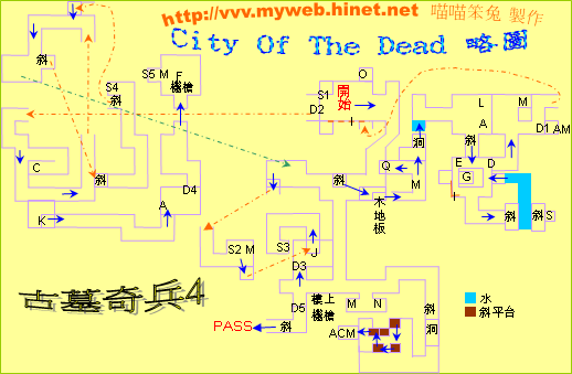 古墓奇兵4～City Of The Dead 略圖